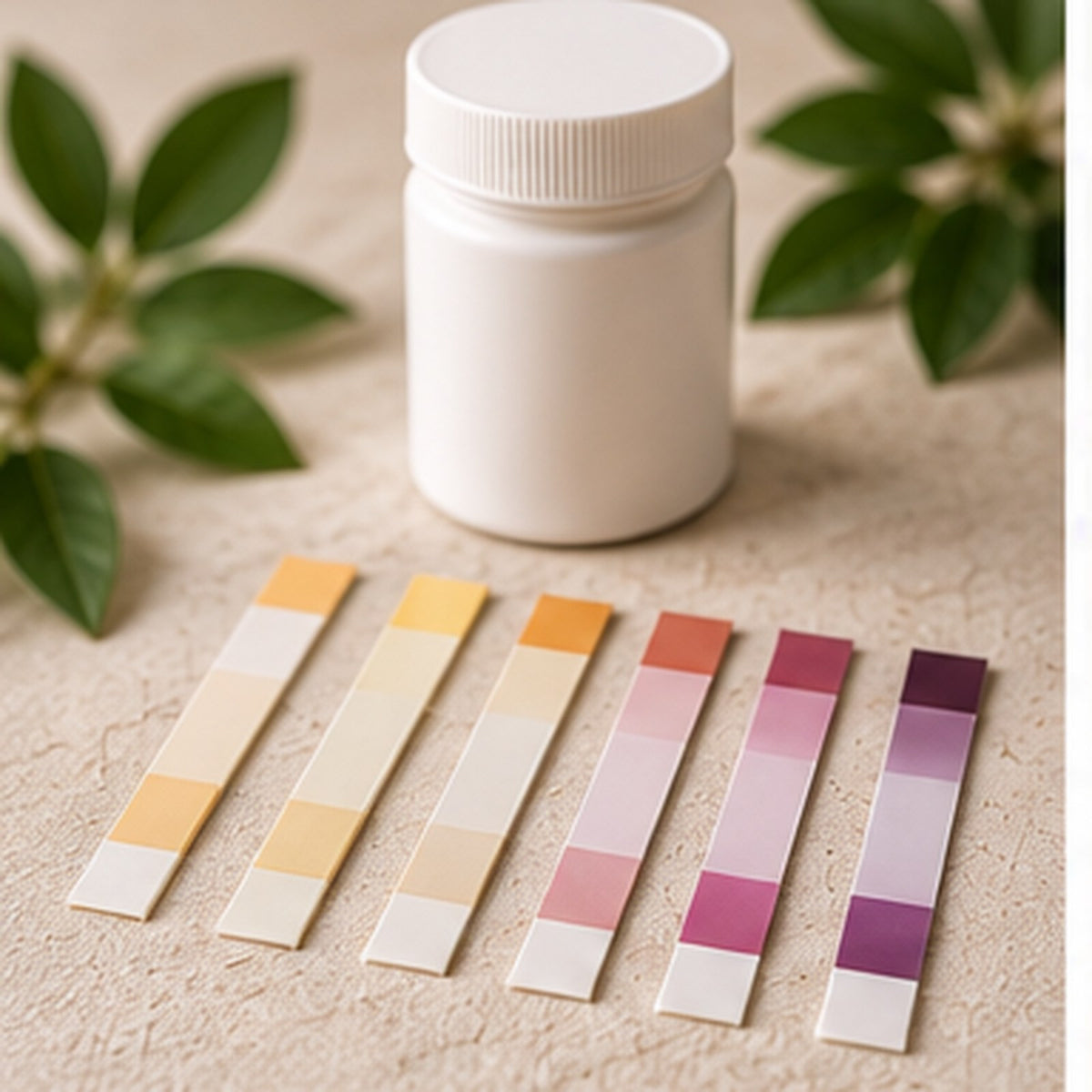 Ketone urine test strips for checking ketosis in the first weeks